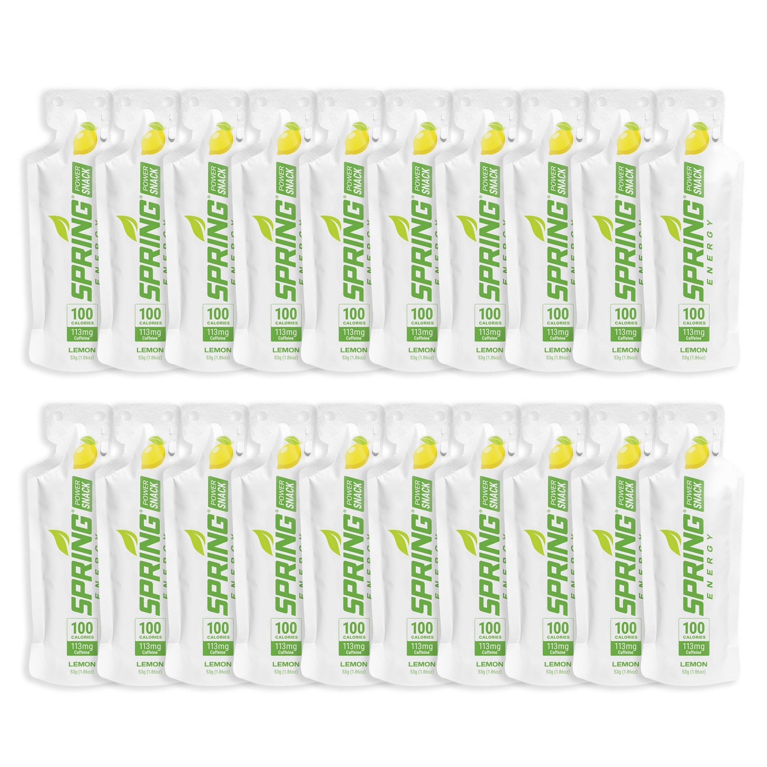 Lemon Power Snack with 113 mg of Caffeine 100 Kcal