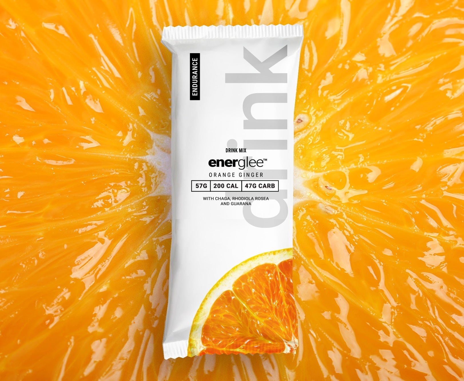 Orange Ginger Endurance Energy Drink w/Adaptogens